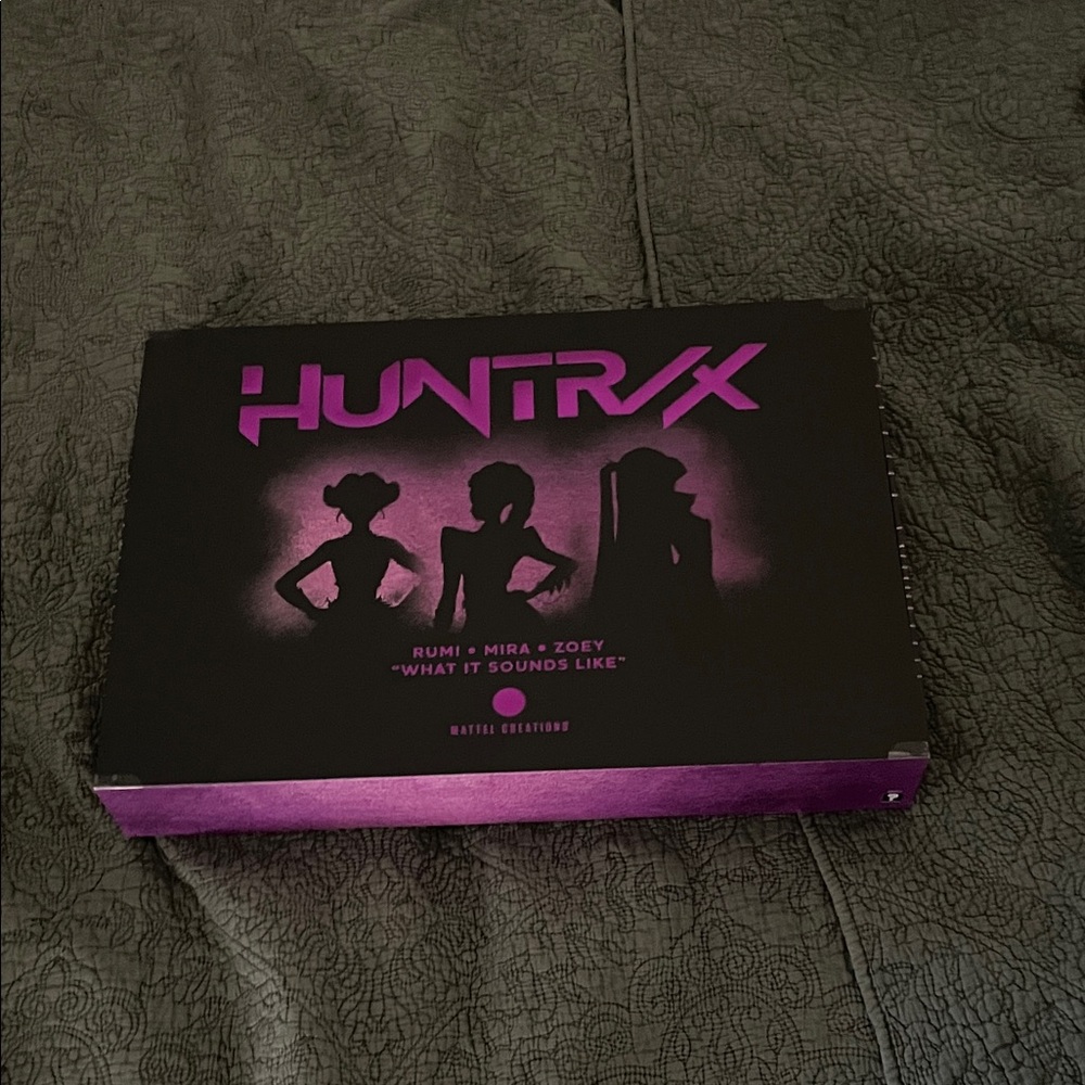 Official Mattel Creations Huntrix K-pop Demon Hunter Barbie 3 Doll Set